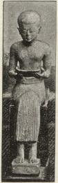 Imhotep (antik Bronzestatuette)