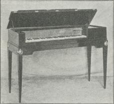 Hammerklaver, c. 1800 (Musikhist. Saml.).