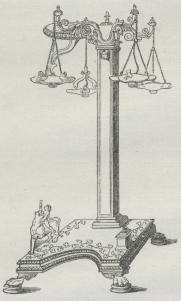 Fig. 6. Bronzekandelaber med 4 Lamper (Pompeji). Fig. 6. Bronzekandelaber med 4 Lamper (Pompeji).