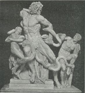 Laokoons-Gruppen (uden de nyere Restaur.).