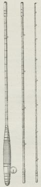 Fig. 3. Treleddet<bMedestang med<bHjul.
