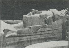 Dronning Margrete.<b(Fra Sarkofagen i Roskilde Domkirke.)