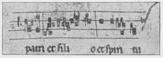 Fig. 4. Af Manuskript fra 14. Aarh. 