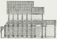Fig. 11. Urnes Kirke, Længdesnit.