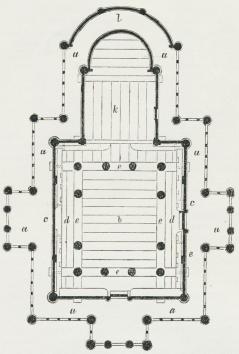 Fig. 12. Grundrids af Borgunds Kirke.