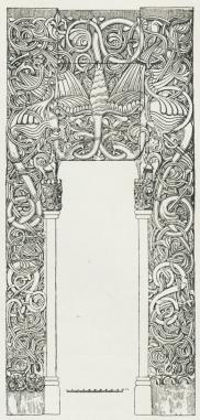 Fig. 13. Portal fra Tuft Kirke.