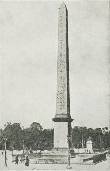 Obelisk. (Place de la Concorde, Paris).