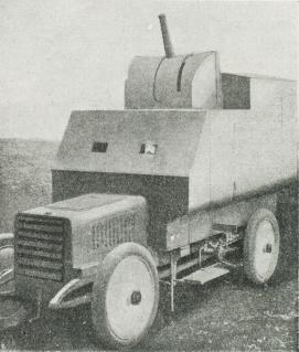 Fig. 2. Tysk helpansret Automobil.