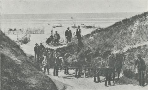 Fig. 1. Transport af en Redningsbaad.