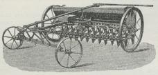 Fig. 2. Radsaamaskine med Forvogn.