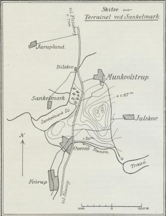 Situationsplan over Sankelmark.