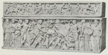 Romersk Sarkofag. Ny Carlsberg Glyptotek.
