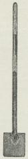 Kalkspade.