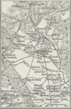 Fig. 1. Situationsplan over Sparta.