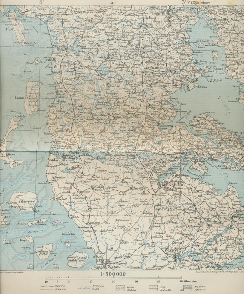 De sønderjyske Landsdele