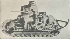 Fig. 6. Italiensk Fiat-Tank. Fig. 6. Italiensk Fiat-Tank.
