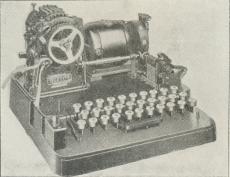 Fig. 8. Morkrum Tryktelegraf (Teletype).