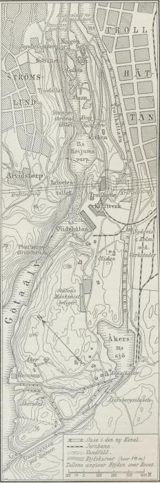 Fig. 1. Situationsplan over Trollhättan.