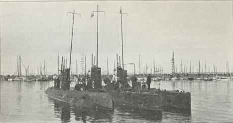 Fig. 5. Danske Undervandsbaade.