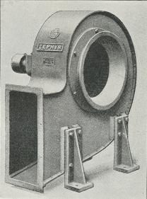 Fig. 1. Centrifugalventilator til Remtræk.