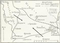 Skitse 32. Slaget ved St. Mihiel 1.—15.<bSeptember 1918.
