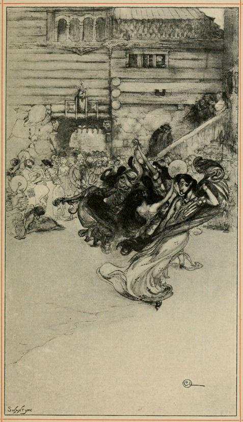 <smalIll. SWANTYPE                                C. L.[=Carl Larsson]</smal<bFrämlingarne från Egypti land.