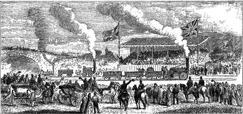 13.  Täflingen vid Rainhill.