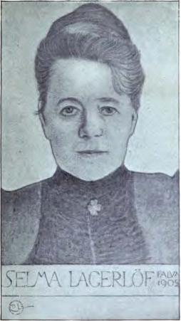 Selma Lagerlöf 1902.<bEfter ett porträtt af <span class=