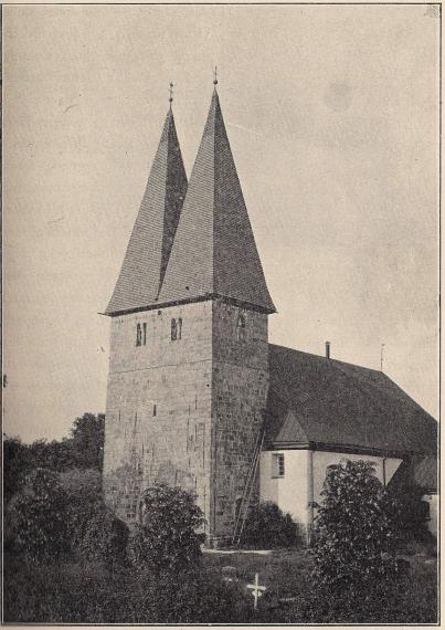 Fig. 11. Rydaholms kyrka, från sydväst.
