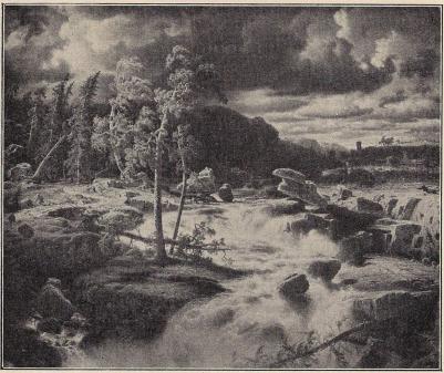 Fig. 57. Marcus Larsson: Vattenfall i Småland.