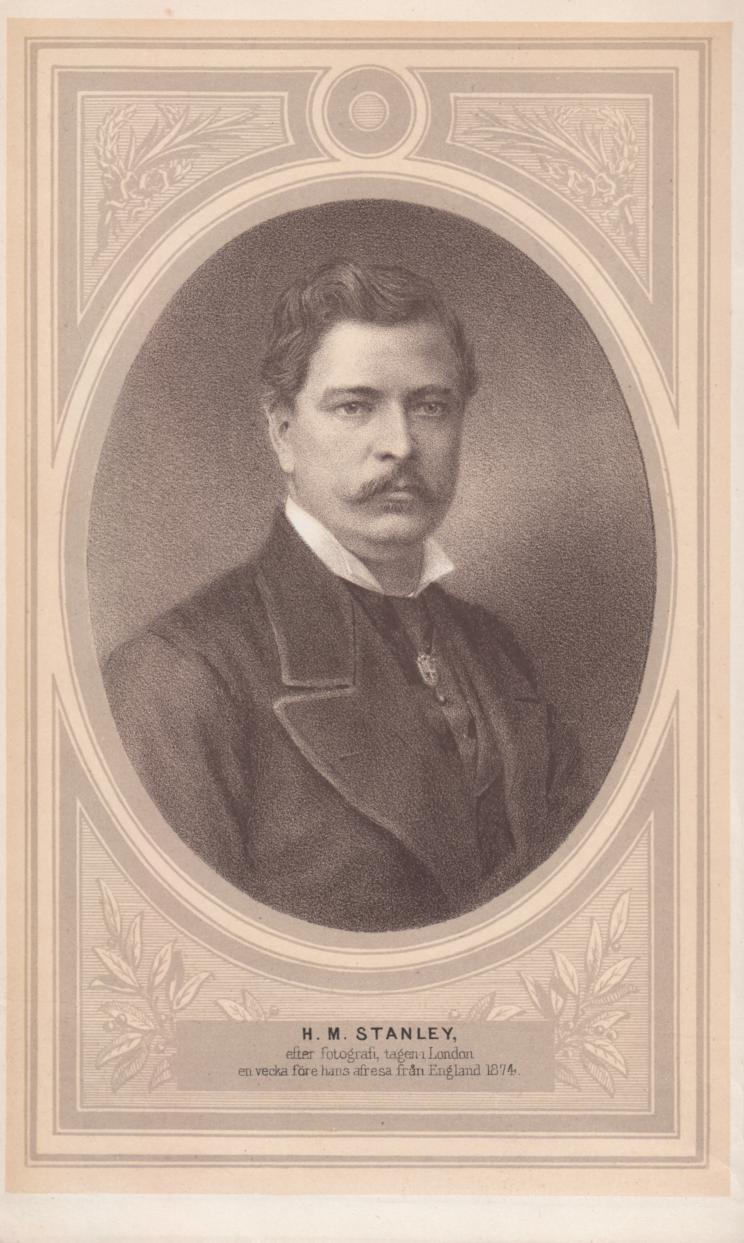 H. M. STANLEY,<befter fotografi, tagen i London<ben vecka före hans afresa från England 1874.