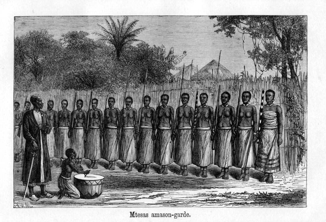 Mtesas amason-garde.