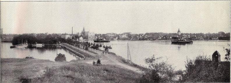 SLOTTSHOLMEN MED DESS NUVARANDE UTSEENDE