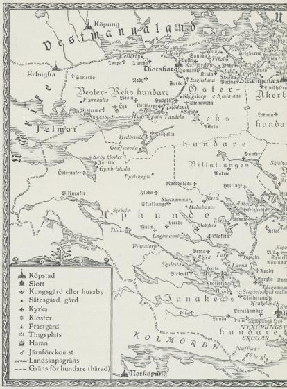 Sudermannaland under 1300-1400 talen (1927)