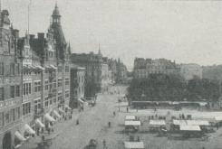 G. Heurlin foto.<bStorgatan och torget i Sundsvall. G. Heurlin foto.<bStorgatan och torget i Sundsvall.