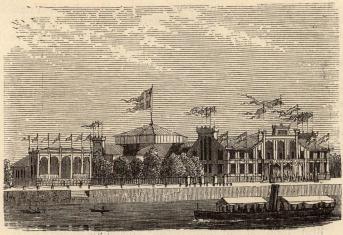 <smalFörsta Skandinaviska Industriutställningen i Stockholm 1866.</smal