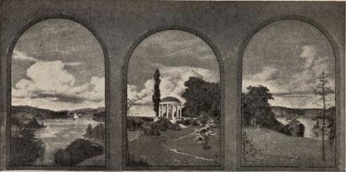 <smalHagastämningar.                                                I Kungl. Operans foyer.</smal