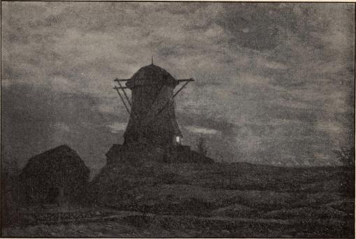 Den gamla kvarnen.                          Utställd 1907.