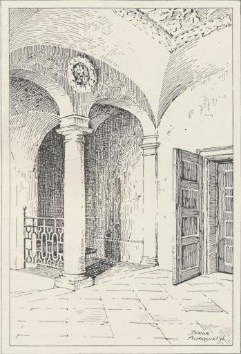 Bild 56. Förstuga, Prästgatan 78, Stockholm. Bild 56. Förstuga, Prästgatan 78, Stockholm.