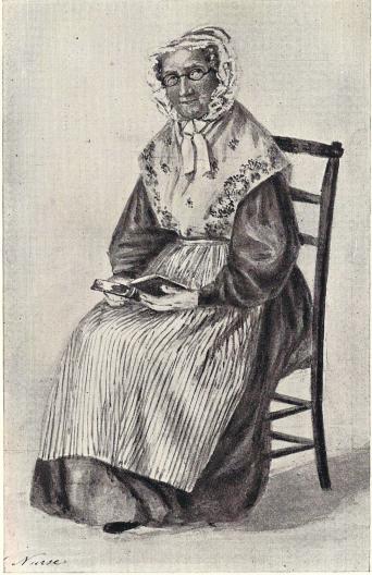ANNA KOLSTER<b<smalAKVARELL AV NANNY NONNEN, 1845</smal