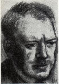 Maxwell Anderson<b(Efter teckning av Henry Varnum Poor) Maxwell Anderson<b(Efter teckning av Henry Varnum Poor)