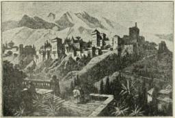 Alhambran linna.