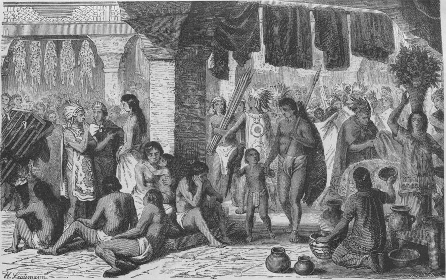 62. Torgplatsen i Tlatelolco.