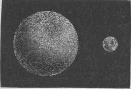 Fig. 46. Uranus och jorden.