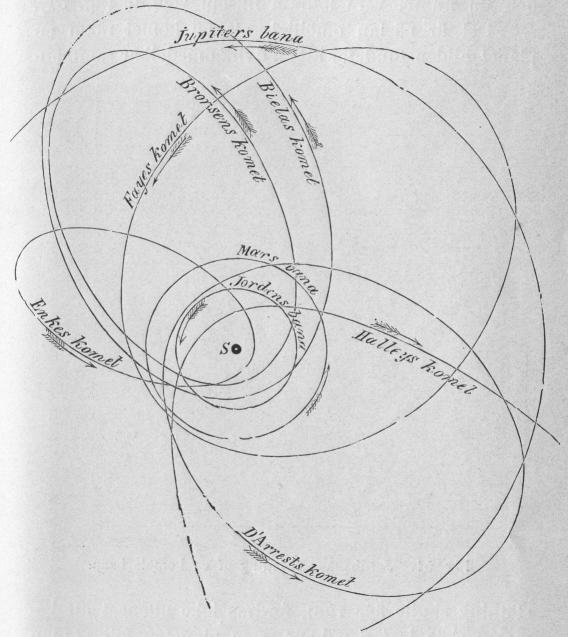Fig. 50. Kometernas banor.