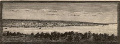 Östersund från Frösön. Östersund från Frösön.