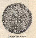Riksdaler 1559. Riksdaler 1559.