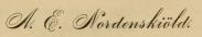 A. E. Nordenskiöld. A. E. Nordenskiöld.