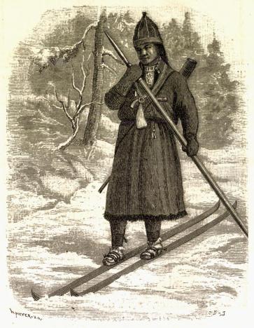 <smalIll. W. MEYER. X.A.                        O. S-g.{=Sörling]</smal<b<biDen gamle Verdens Polardragt.</bi<b<span class=