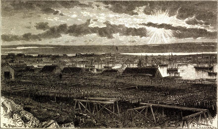 <smalIll. R. Haglund.                                        W. MEYER. X.A.</smal<b<biVardø i vor tid.</bi<bEfter Fotografi.